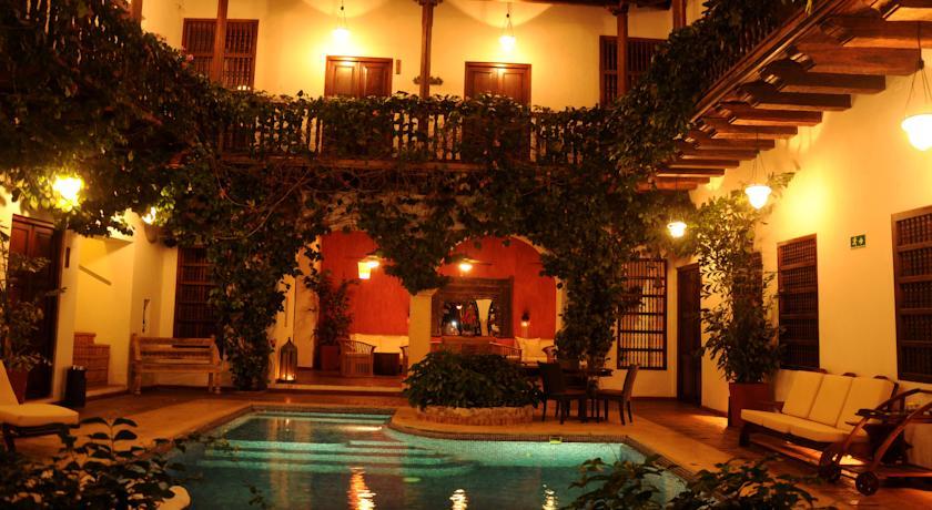 Hotel Boutique Casa Del Arzobispado Cartagena Exterior foto