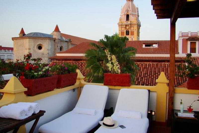 Hotel Boutique Casa Del Arzobispado Cartagena Exterior foto