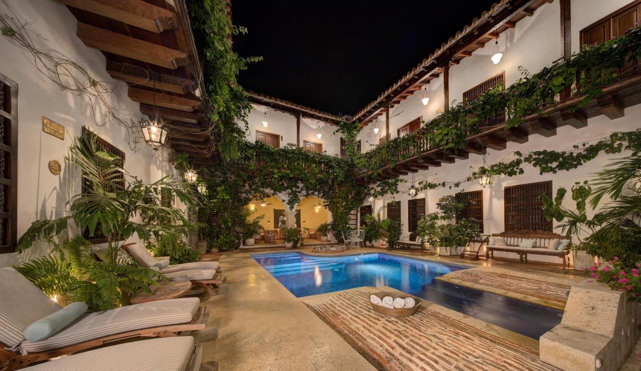 Hotel Boutique Casa Del Arzobispado Cartagena Exterior foto