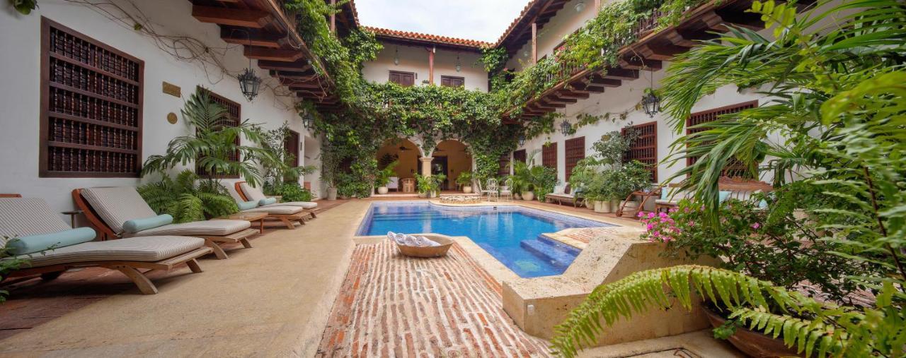 Hotel Boutique Casa Del Arzobispado Cartagena Exterior foto