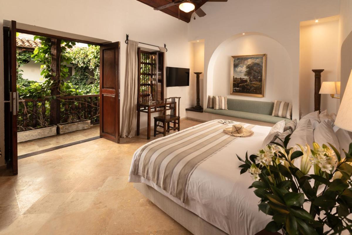 Hotel Boutique Casa Del Arzobispado Cartagena Exterior foto