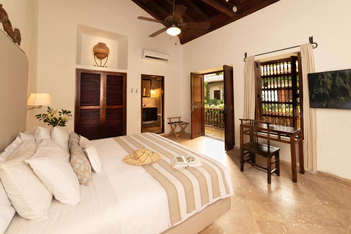 Hotel Boutique Casa Del Arzobispado Cartagena Exterior foto
