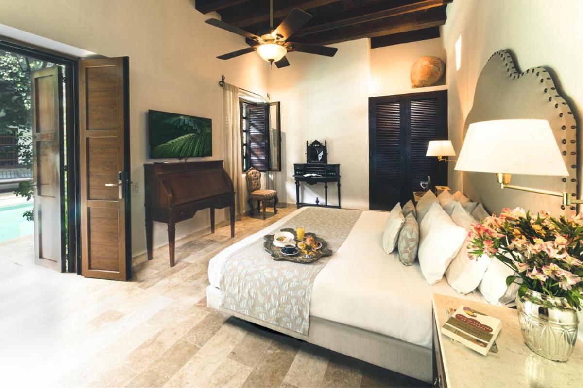 Hotel Boutique Casa Del Arzobispado Cartagena Exterior foto